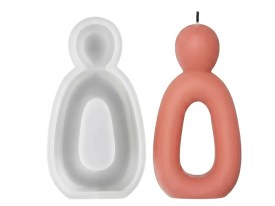 Molde silicona figura abstracta grande